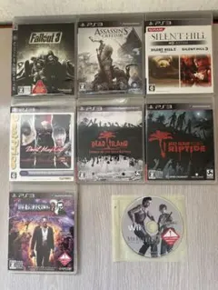 PS3ソフト（ジャンク・まとめ売り）8本