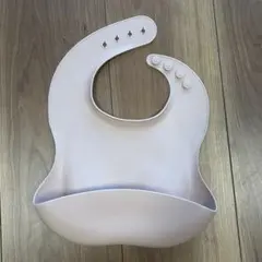 【未使用品】シリコンエプロン　ベビー　お食事エプロン