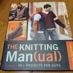 洋書　編み物本　メンズニット