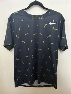 ナイキNIKE 総柄 ドライフィットTシャツ XL