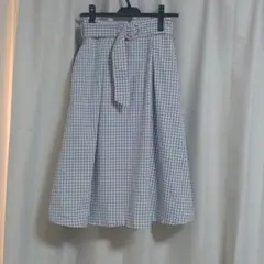 Heather ギンガムチェックスカート