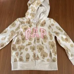 GAP 柄 フルジッパーパーカー 3歳