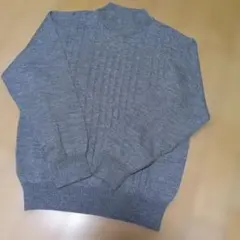 ハイネック　セーター グレー　L