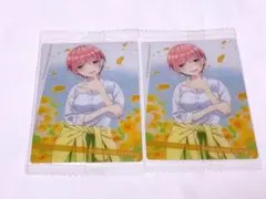 【中野一花】五等分の花嫁 ウエハース キャラクターカード No.1