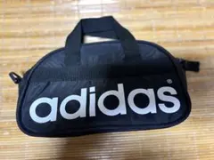 adidas ミニボストンバッグ ブラック