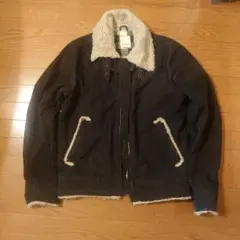 DIESEL ボア襟ジャケット ブラック