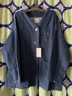 未使用　サマンサモスモス　ノーカラーカバーオール