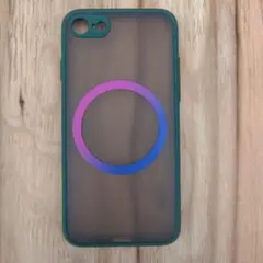 iPhone用マグセーフ対応ケース グリーン