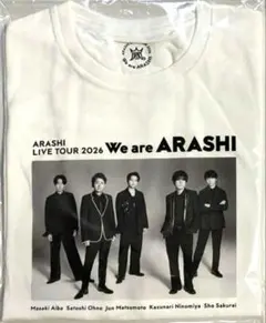 ARASHI LIVE TOUR 2026 Tシャツ・ペンライトセット ARASHI LIVE TOUR 2026 Tシャツ ペンライト セット - メルカリ