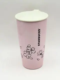 STARBUCKS SAKURA2023ストラップカップシェイプステンレスボトル