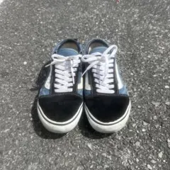 h*9様 Vans Old Skool ブルー/ブラック