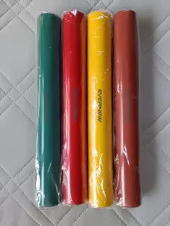 EVERNEW カラーバトン 4色セット アルミ製