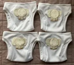 ニシキ おむつカバー 02号 6-8kg アイボリー 裏はベビビニール 未使用