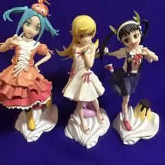 物語シリーズ　フィギュア　3体セット箱無し