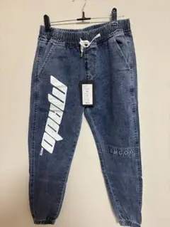 【新品タグ付】STARNEAK デニム ジョガーパンツ Mサイズケミカルブルー