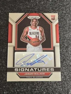 Jabari Walker RC AUTO Prizm Blazers