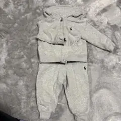 ラルフローレン　刺繍 グレー トレーナー・パンツ　セットアップ