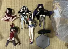 デートアライブ　プライズフィギュア6個　時崎狂三他