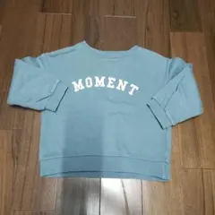 ブルーグレー トレーナー 100