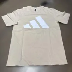 adidas アディダス Tシャツ 160cm ベージュ　新品のサムネイル
