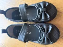 ブラック フォーマルシューズ 18センチ