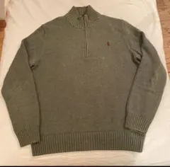 ジップアップセーター ニット