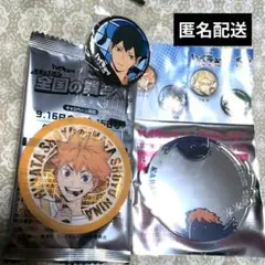 ハイキュー!!クリアステッカー&アクリルミラーステッカー&缶バッチ 翔陽 飛雄
