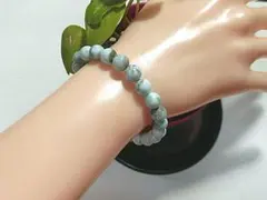 天然石 訳あり ラリマー(ペクトライト)ブレスレット 　　250720429