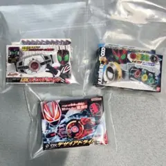 仮面ライダーシリーズ DXミニチュア＆パッケージコレクション　3個セット