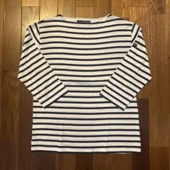 SAINT JAMES ウエッソンT4 長袖カットソー 白/青 ボーダー - メルカリ