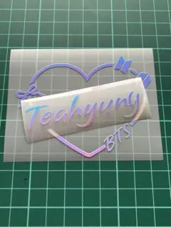 BTS アミボム　ペンライト　ステッカー　シール　テヒョン