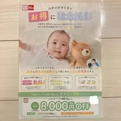 スタジオマリオ 8,000円OFFクーポンチケット