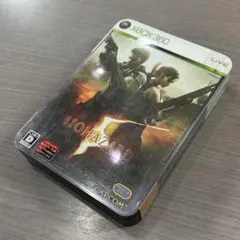 【動作品】Xbox360 バイオハザード5 デラックスエディション スチール