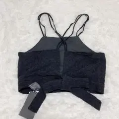 タグ付き未使用品 kastane カスタネ バックリボン ビスチェ 1 ブラック