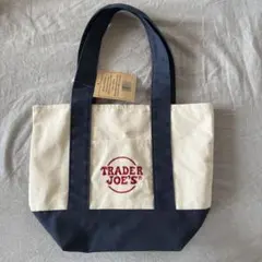 m*o様 TRADER JOE'S トートバッグ アイボリー/ネイビー
