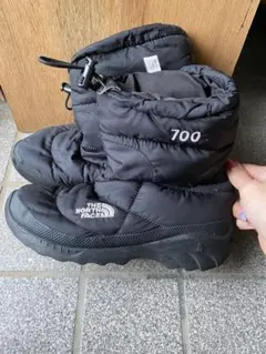 THE NORTH FACE 700 ブラックスノーブーツ　23.0