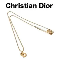 Christian Dior ヴィンテージ CDロゴ ネックレス