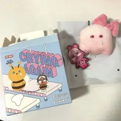 CRYBABY CryingAgain plush badge ぬいぐるみバッジ
