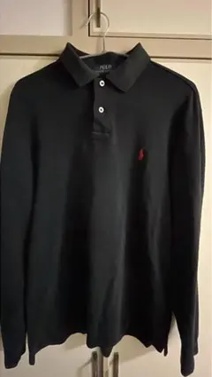 Polo Ralph Lauren ブラック 長袖 ポロシャツ