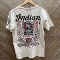 Indian Motocycle インディアンモトサイクル Tシャツ バックロゴのサムネイル