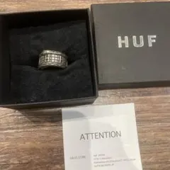 HUF ロゴ リング 指輪 シルバーカラーのサムネイル