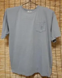古着　COMFORT COLORS グレー XL Tシャツ ポケット付き