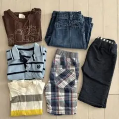 COMME CA ISM 半袖ポロシャツ、ズボン他　6点セット サイズ90