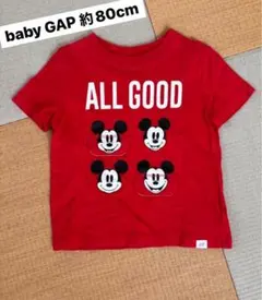 baby GAP ミッキー Tシャツ 18-24ヶ月