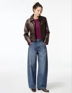 UNIQLO バギーカーブジーンズ