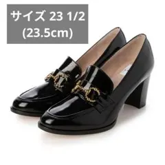 LANVIN en Bleu♡ビットローファーパンプス♡Bガラス♡23.5cmのサムネイル