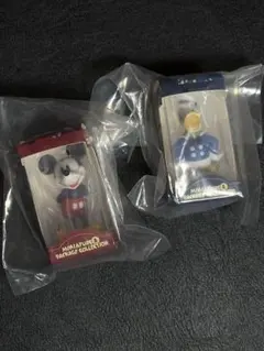 ミニチュアパッケージコレクション ミッキー&ドナルドセット