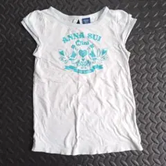 【130cm✨】アナスイミニ ラメプリント Tシャツ ホワイト 上品可愛い