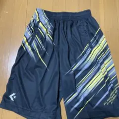 CONVERSE ストライプ バスケットボールパンツ M