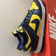 NIKE ネイビー/イエロー スニーカー